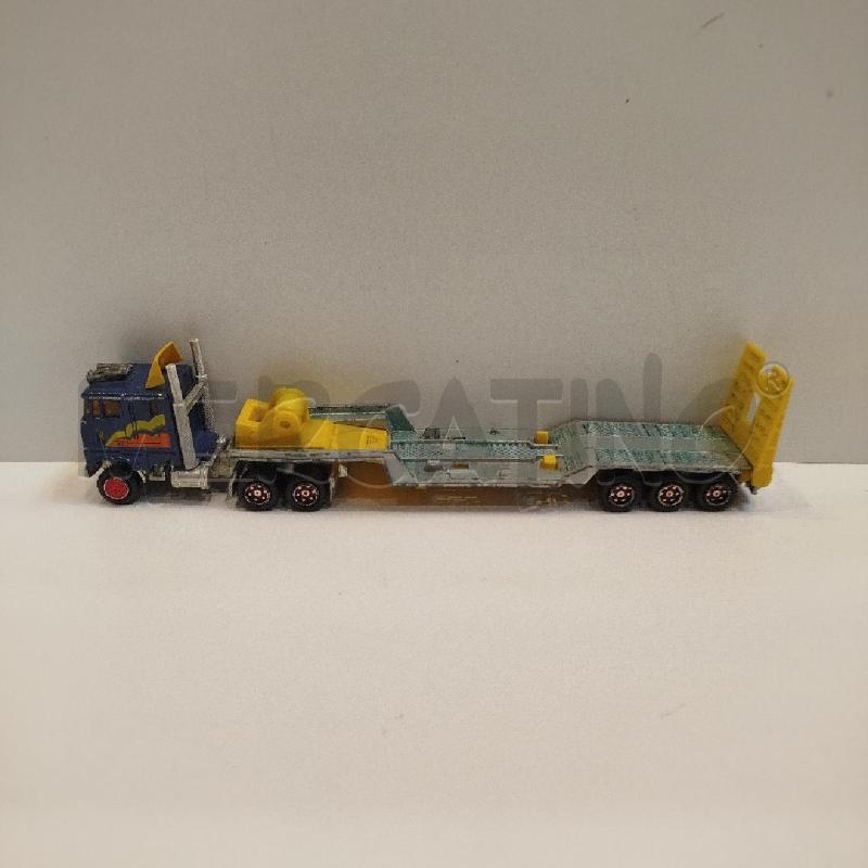 MODELLINO CAMION FORD CABOVER SUPER MOVER SCALA 1/87 MAJORETTE BLU/GIALLO | Mercatino dell'Usato Roma re di roma 2