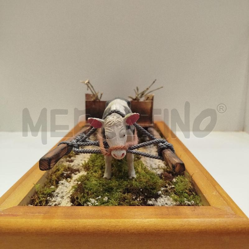 MODELLINO CARRO AGRICOLO TRAINATO DA BUE   | Mercatino dell'Usato Roma re di roma 4