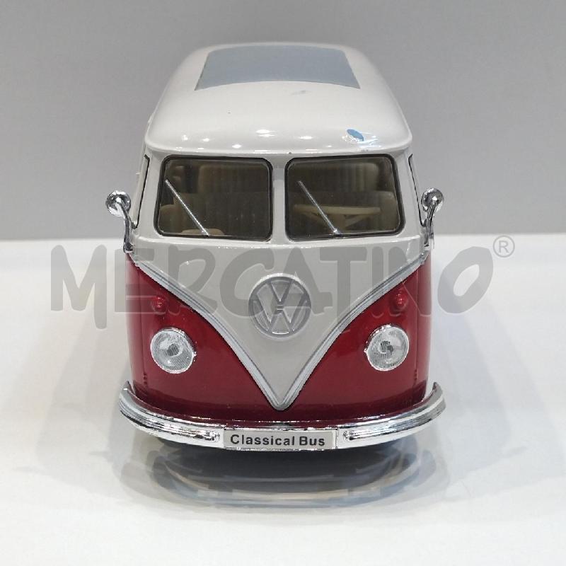 MODELLINO VOLKSWAGEN T1 BUS 1963 WELLY 1:24 | Mercatino dell'Usato Roma re di roma 1