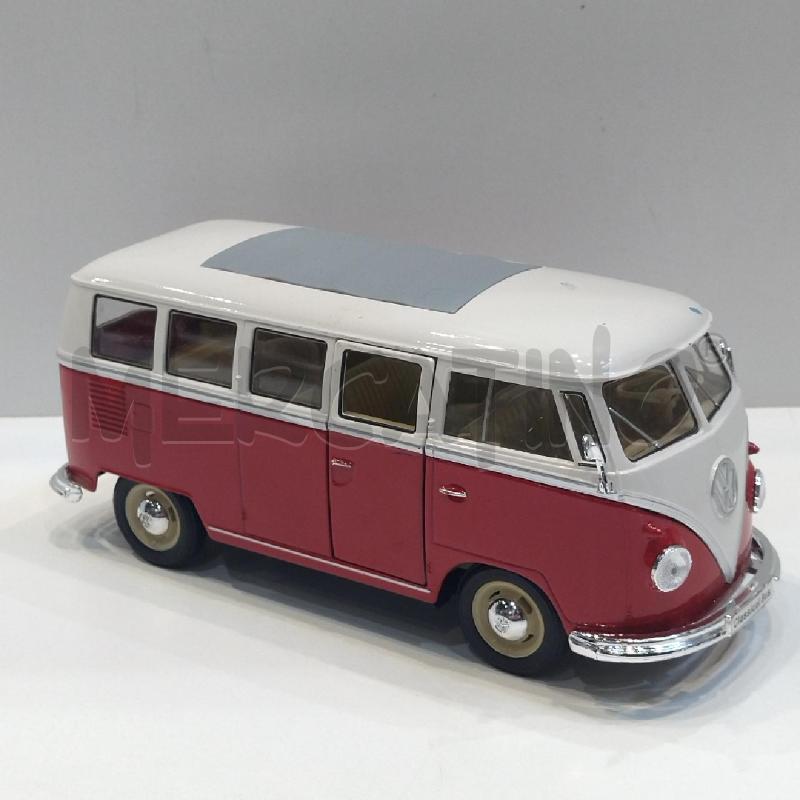 MODELLINO VOLKSWAGEN T1 BUS 1963 WELLY 1:24 | Mercatino dell'Usato Roma re di roma 3