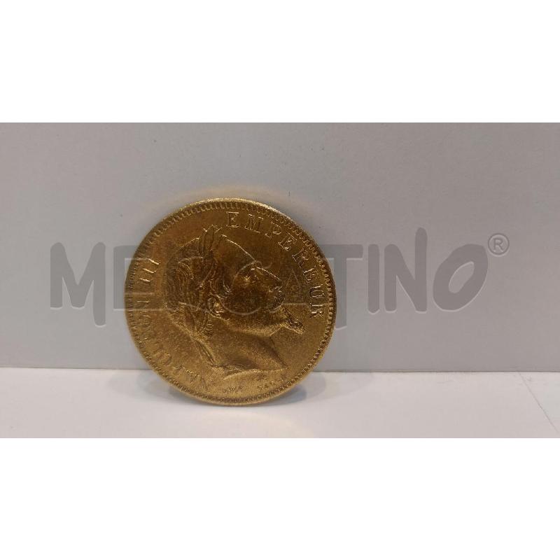 MONETA 100 FRANCHI NAPOLEONE III 1869 REPLICA | Mercatino dell'Usato Roma re di roma 2