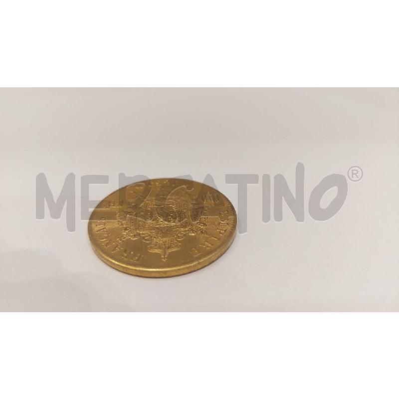 MONETA 100 FRANCHI NAPOLEONE III 1869 REPLICA | Mercatino dell'Usato Roma re di roma 5