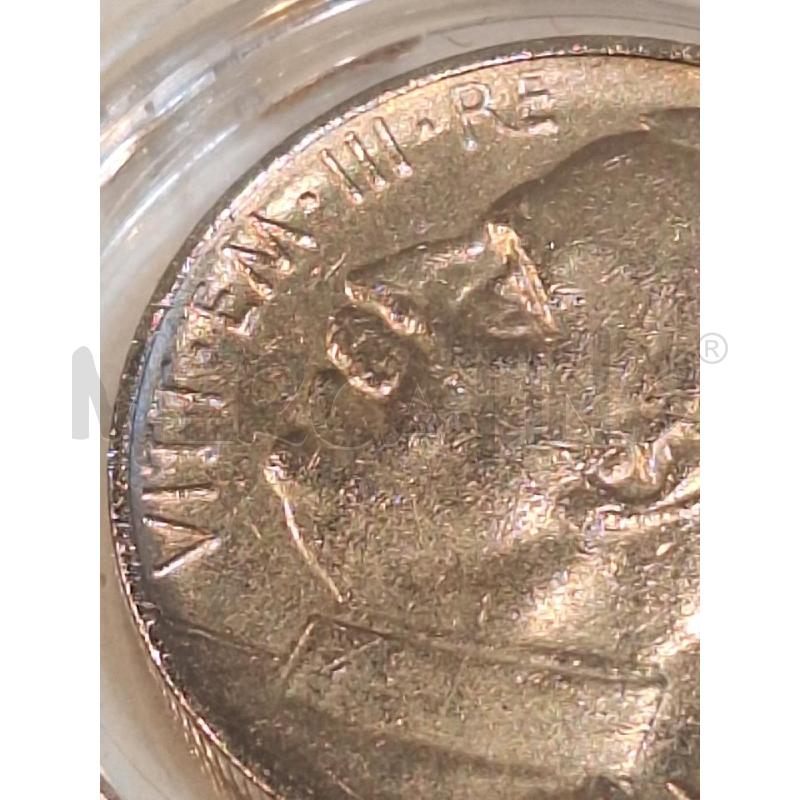 MONETA 50 CENTESIMI V.E.III 1925 BORDO RIGATO  | Mercatino dell'Usato Roma re di roma 5