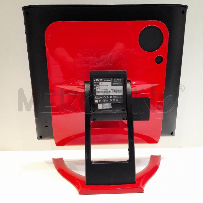 MONITOR PC VGA ACER MOD.F17 FERRARI EDIZIONE LIMITATA | Mercatino dell'Usato Roma re di roma 2