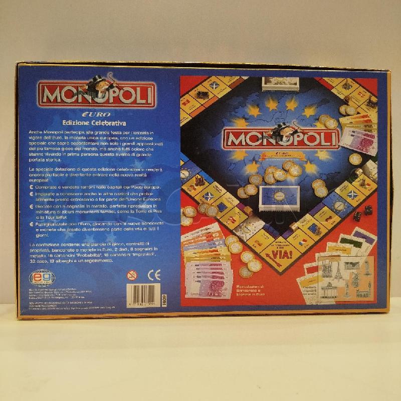 MONOPOLI EURO EDIZIONE CELEBRATIVA 1999 | Mercatino dell'Usato Roma re di roma 2