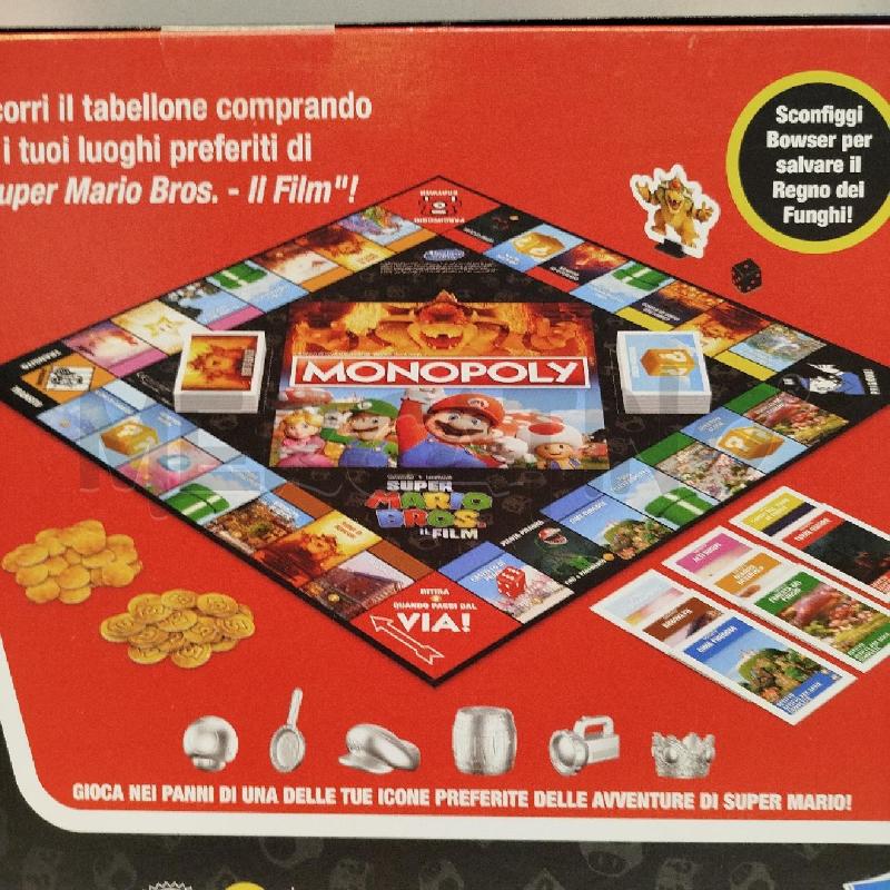 MONOPOLY SUPER MARIO BROS IL FILM | Mercatino dell'Usato Roma re di roma 3