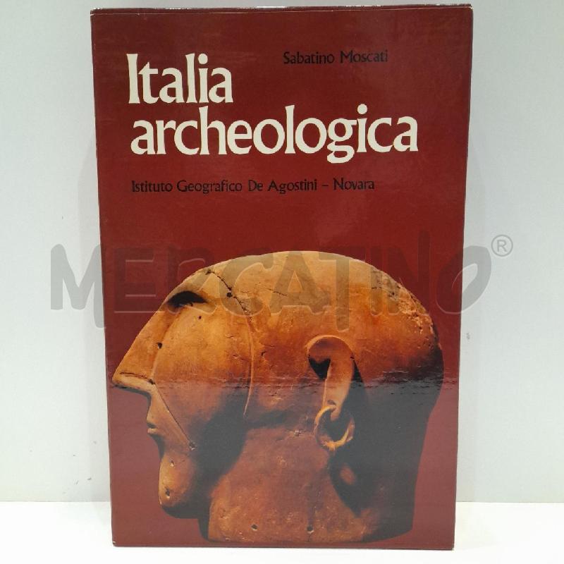 MOSCATI ITALIA ARCHEOLOGICA 1976 DEAGOSTINI DUE VOLUMI | Mercatino dell'Usato Roma re di roma 1