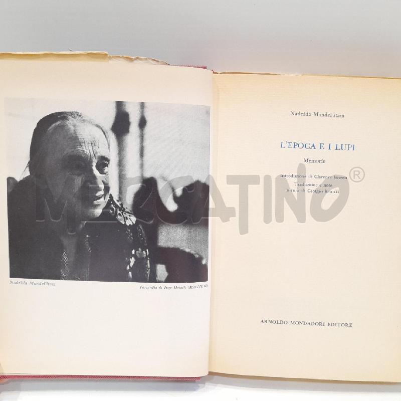 NADEZDA MANDEL'STAM L'EPOCA E I LUPI 1971 | Mercatino dell'Usato Roma re di roma 4