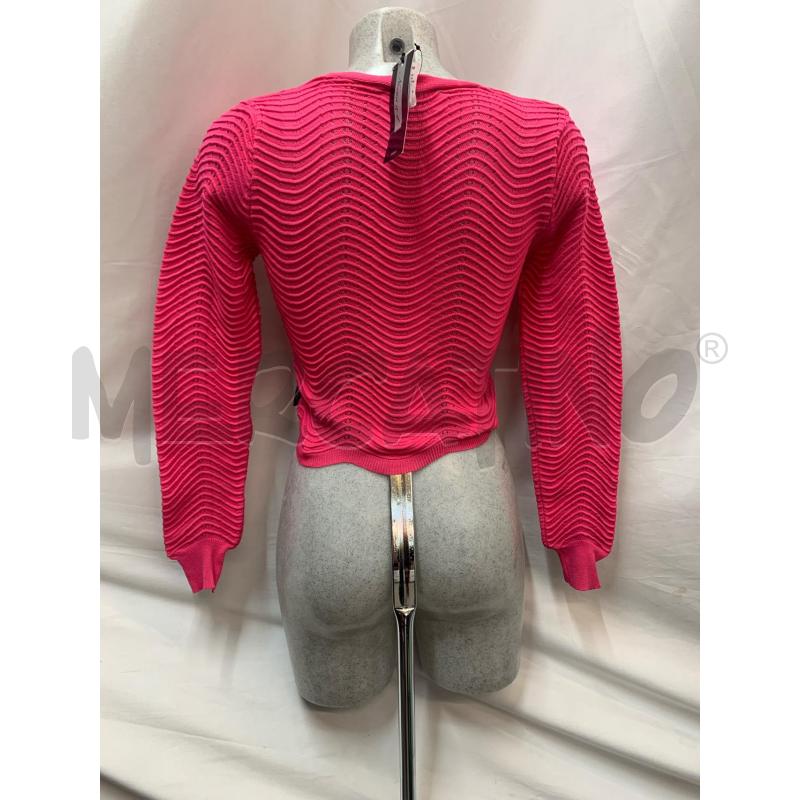NOEMI B FUCSIA PICCOLO CARDIGAN DONNA  | Mercatino dell'Usato Roma re di roma 3