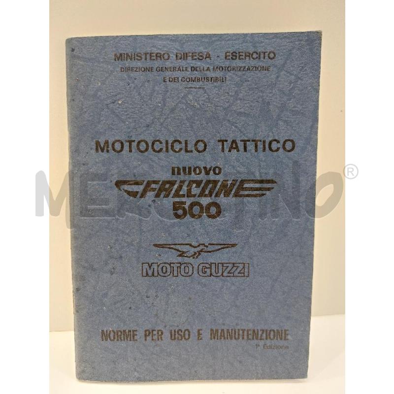 NUOVO FALCONE 500 MOTO GUZZI MINISTRO DIFESA ESERCITO NORME PER USO E MANUTENZIONE | Mercatino dell'Usato Roma re di roma 1
