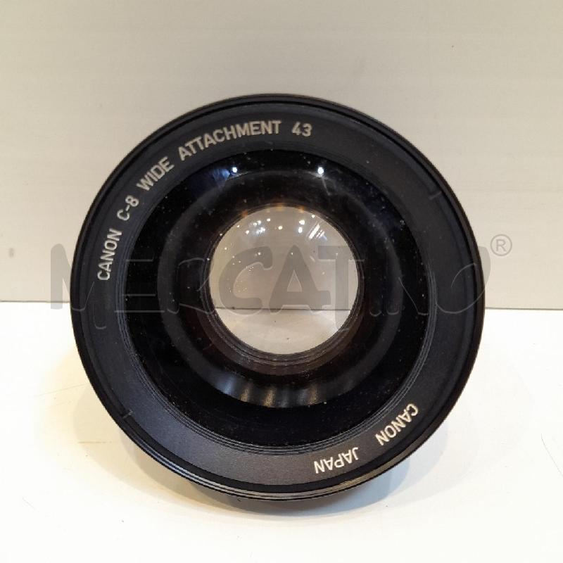 OBIETTIVO CANON C8 ATTACHMENT 43 | Mercatino dell'Usato Roma re di roma 2