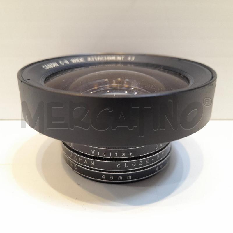 OBIETTIVO CANON C8 ATTACHMENT 43 | Mercatino dell'Usato Roma re di roma 3
