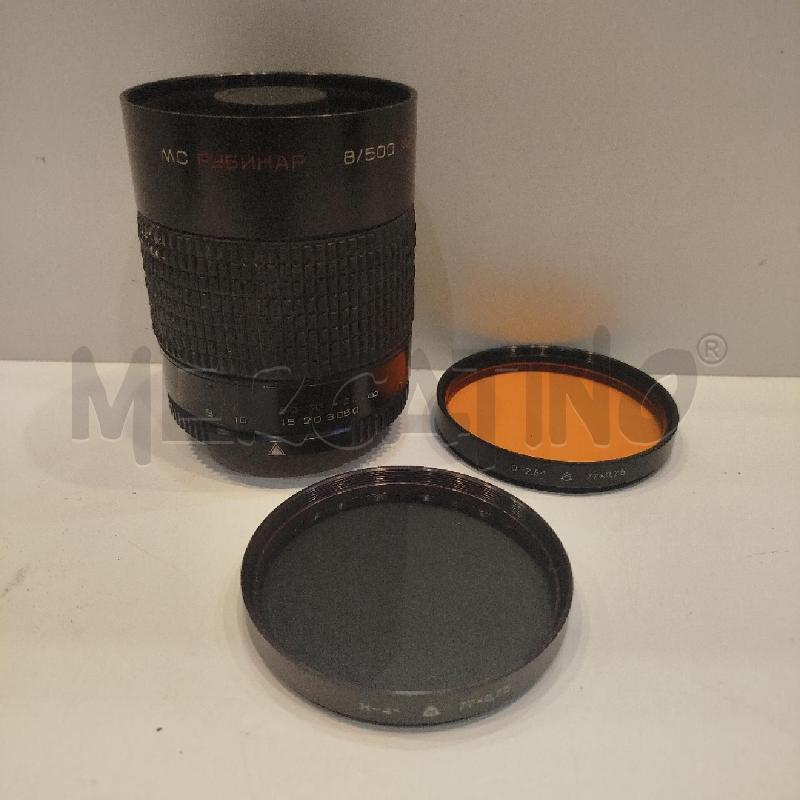 OBIETTIVO MC RUBINAR 500MM F8 MACRO CON FILTRI | Mercatino dell'Usato Roma re di roma 1