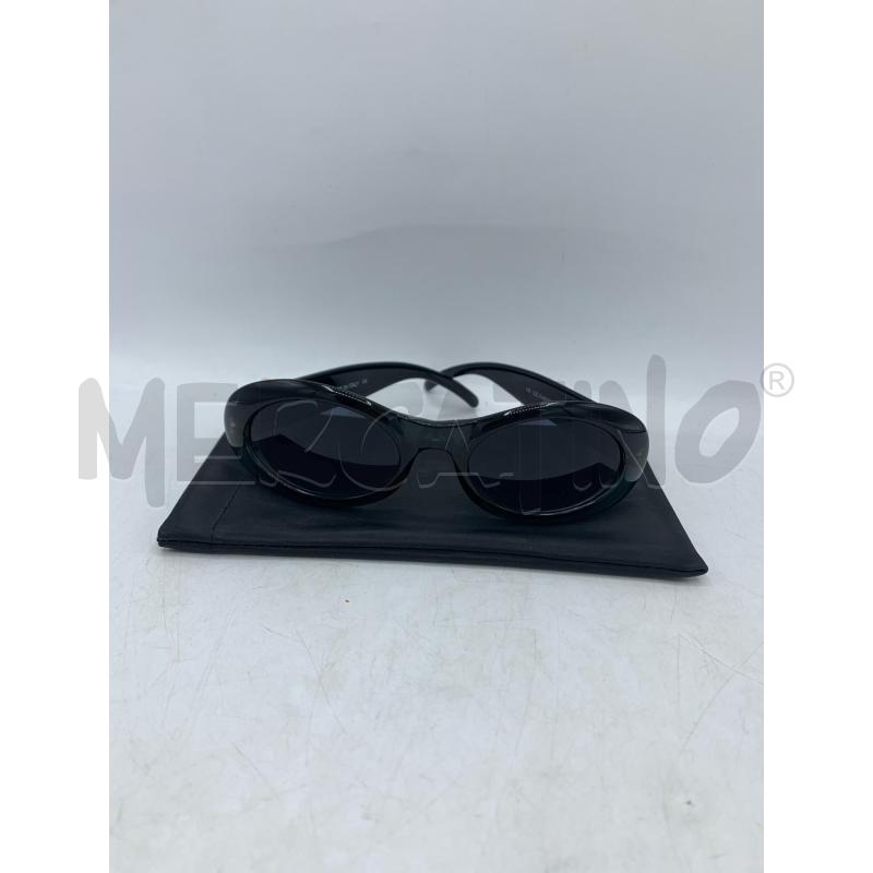 OCCHIALI DONNA GUCCI VINTAGE NERI LOGO ARGENTAT | Mercatino dell'Usato Roma re di roma 1