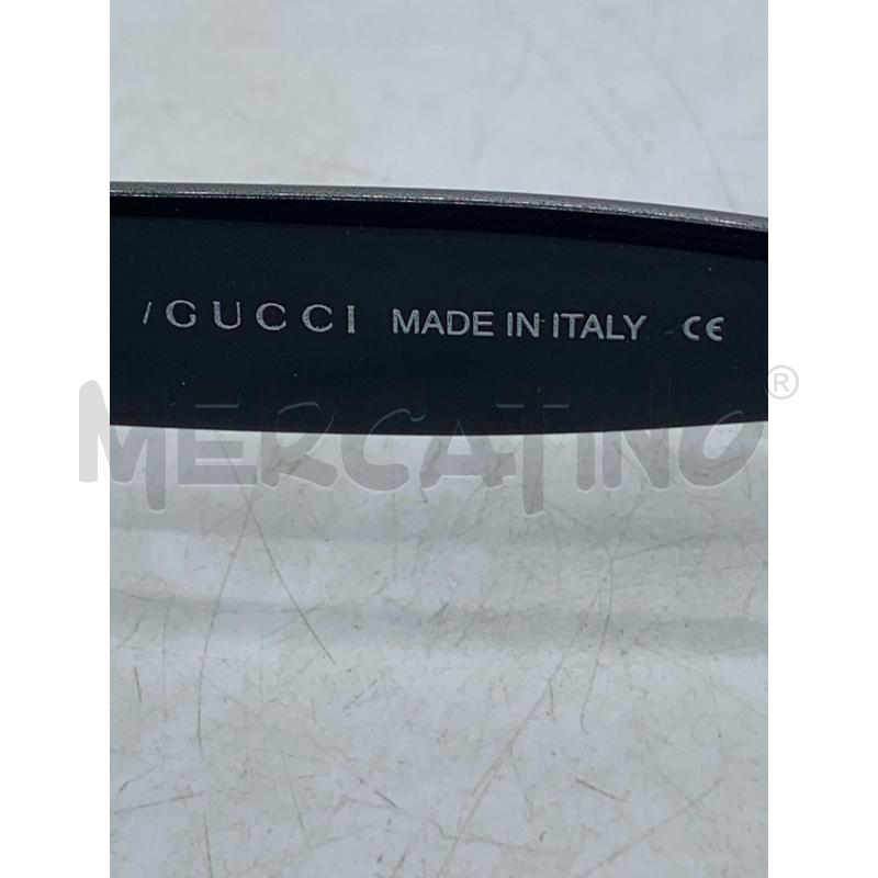 OCCHIALI DONNA GUCCI VINTAGE NERI LOGO ARGENTAT | Mercatino dell'Usato Roma re di roma 5