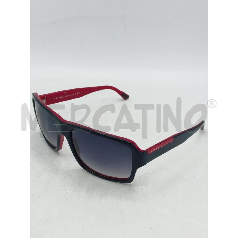 OCCHIALI PRADA SPS 05L  NERO ROSSO  | Mercatino dell'Usato Roma re di roma 1