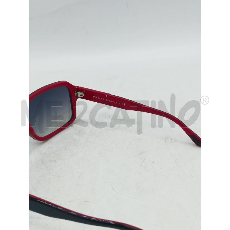 OCCHIALI PRADA SPS 05L  NERO ROSSO  | Mercatino dell'Usato Roma re di roma 3