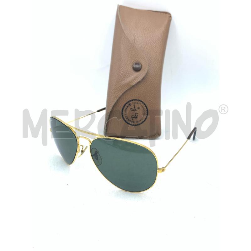 OCCHIALI RAYBAN ANNI 60/70 LENTI VERDI | Mercatino dell'Usato Roma re di roma 1