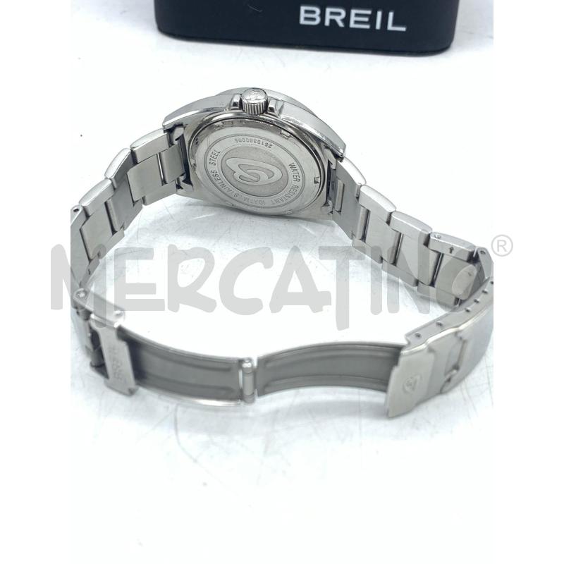 OROLOGIO BREIL ACCIAIO QUADR BLU  | Mercatino dell'Usato Roma re di roma 3