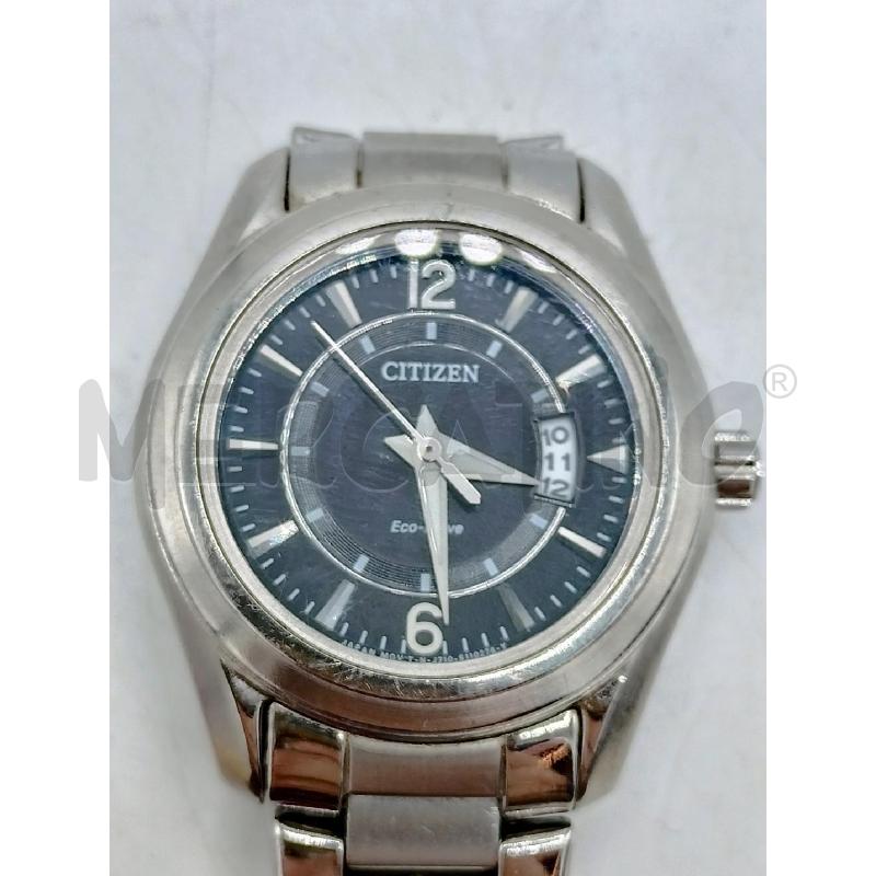 OROLOGIO CITIZEN ECO DRIVE QUADRANTE NERO  | Mercatino dell'Usato Roma re di roma 5