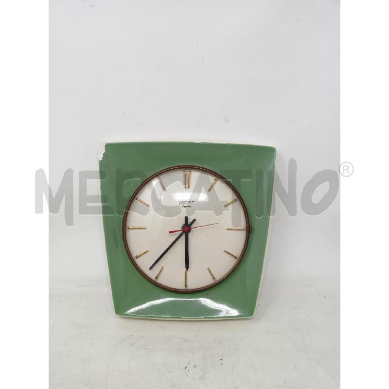 OROLOGIO DA PARETE PORCELLANA VWERDE PETER ELECTRIC | Mercatino dell'Usato Roma re di roma 1