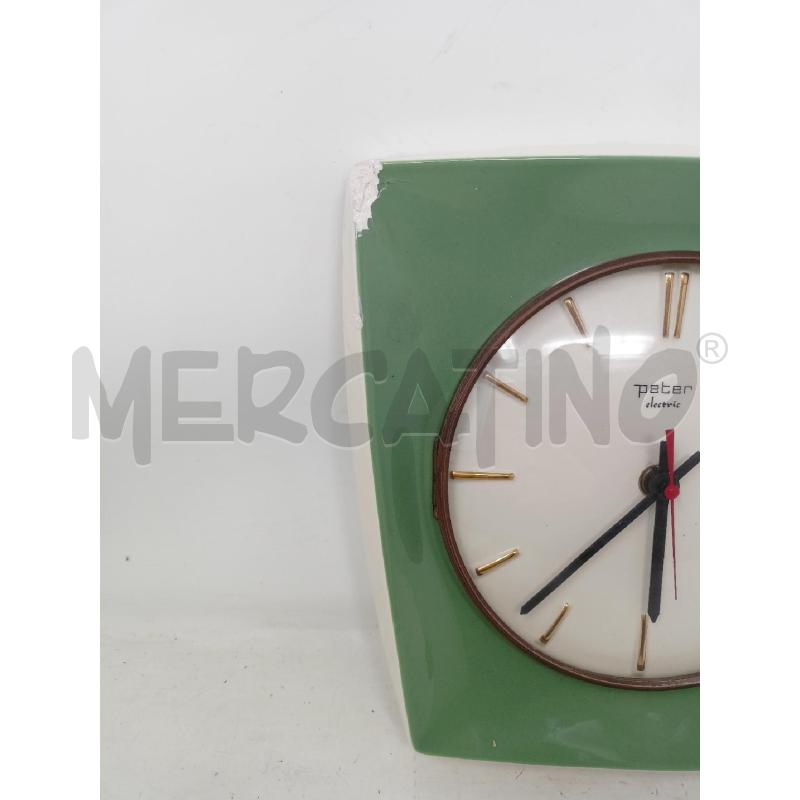 OROLOGIO DA PARETE PORCELLANA VWERDE PETER ELECTRIC | Mercatino dell'Usato Roma re di roma 2