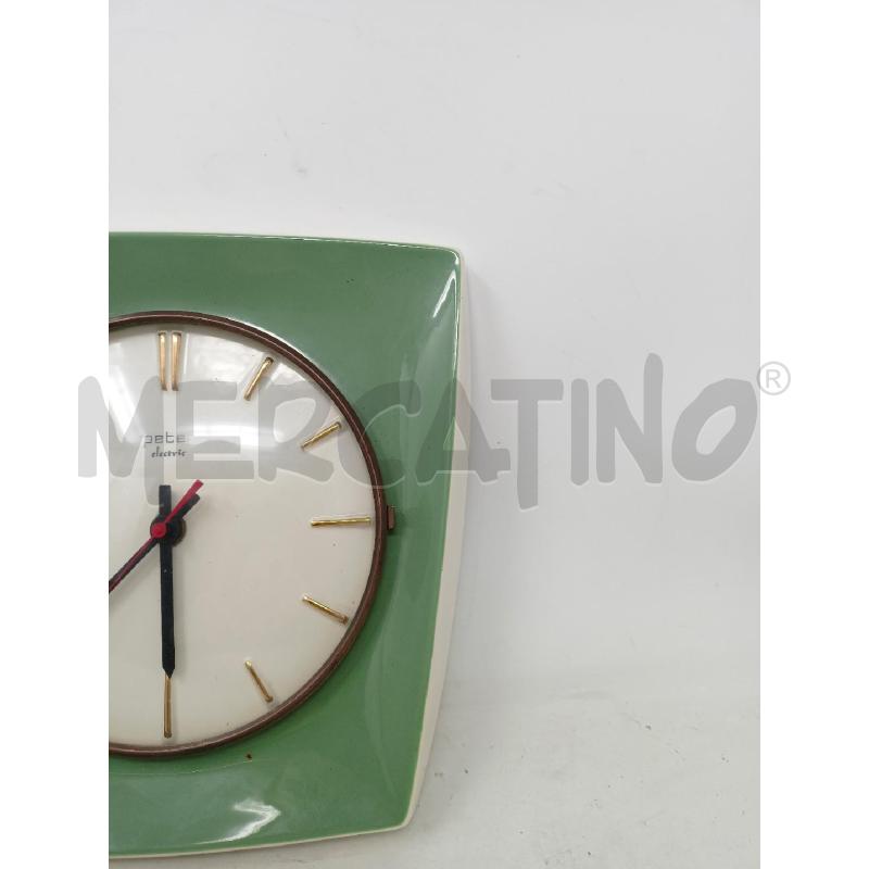 OROLOGIO DA PARETE PORCELLANA VWERDE PETER ELECTRIC | Mercatino dell'Usato Roma re di roma 3