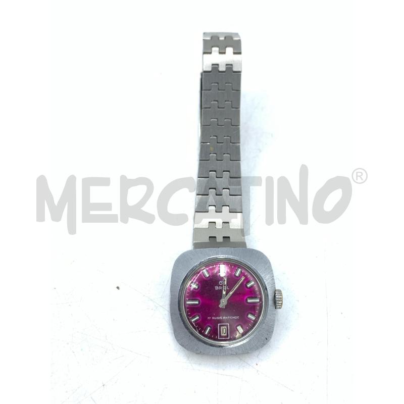 OROLOGIO DA POLSO BREIL ANNI 80 QUAD FUCSIA | Mercatino dell'Usato Roma re di roma 1