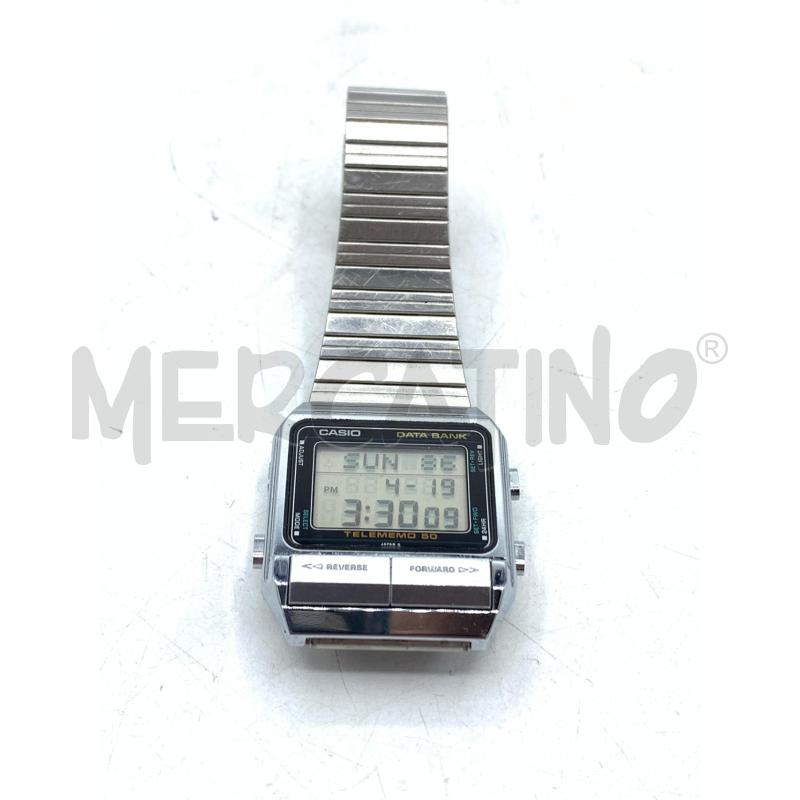 OROLOGIO DA POLSO CASIO ANNI 80 SILVER | Mercatino dell'Usato Roma re di roma 1
