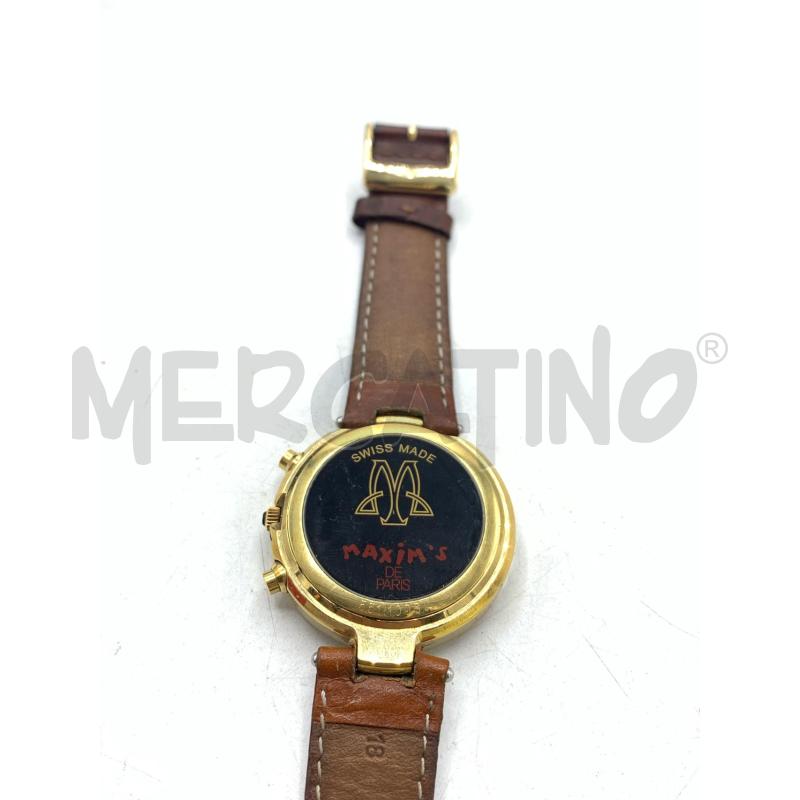 OROLOGIO DA POLSO MAXIMS DE PARIS  | Mercatino dell'Usato Roma re di roma 2