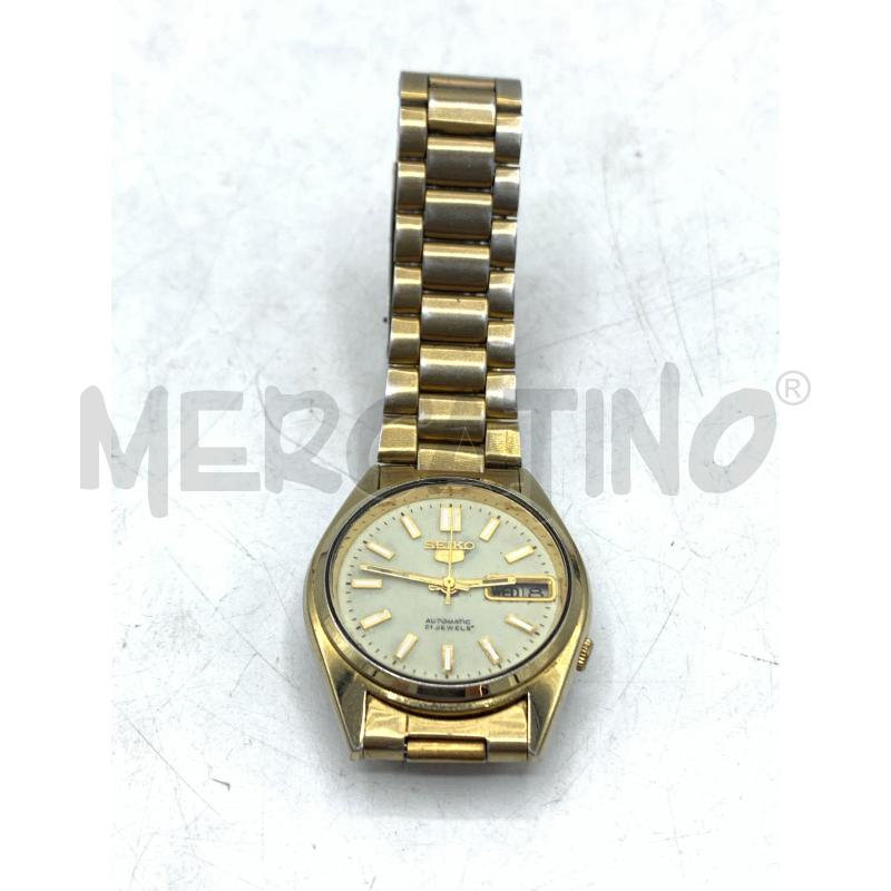 OROLOGIO DA POLSO SEIKO 5 GOLD  | Mercatino dell'Usato Roma re di roma 1