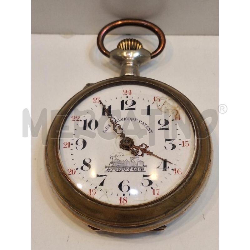 OROLOGIO DA TASCA GRE ROSKOPF PATENT DA RIVEDERE  | Mercatino dell'Usato Roma re di roma 1