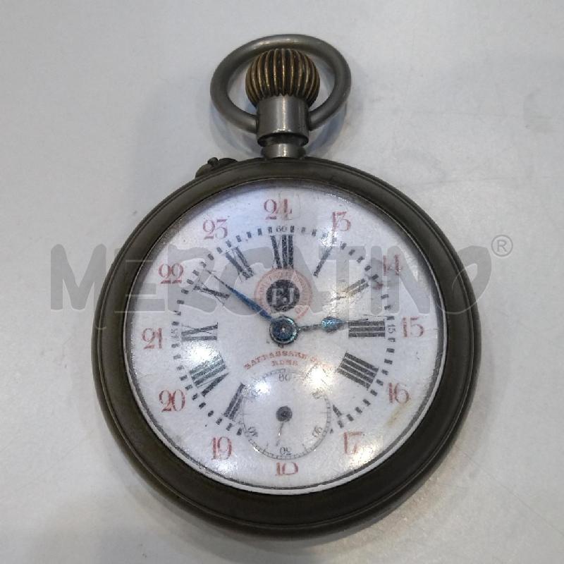 OROLOGIO DA TASCHINO CRONOMETRO FERROVIA FJ | Mercatino dell'Usato Roma re di roma 1