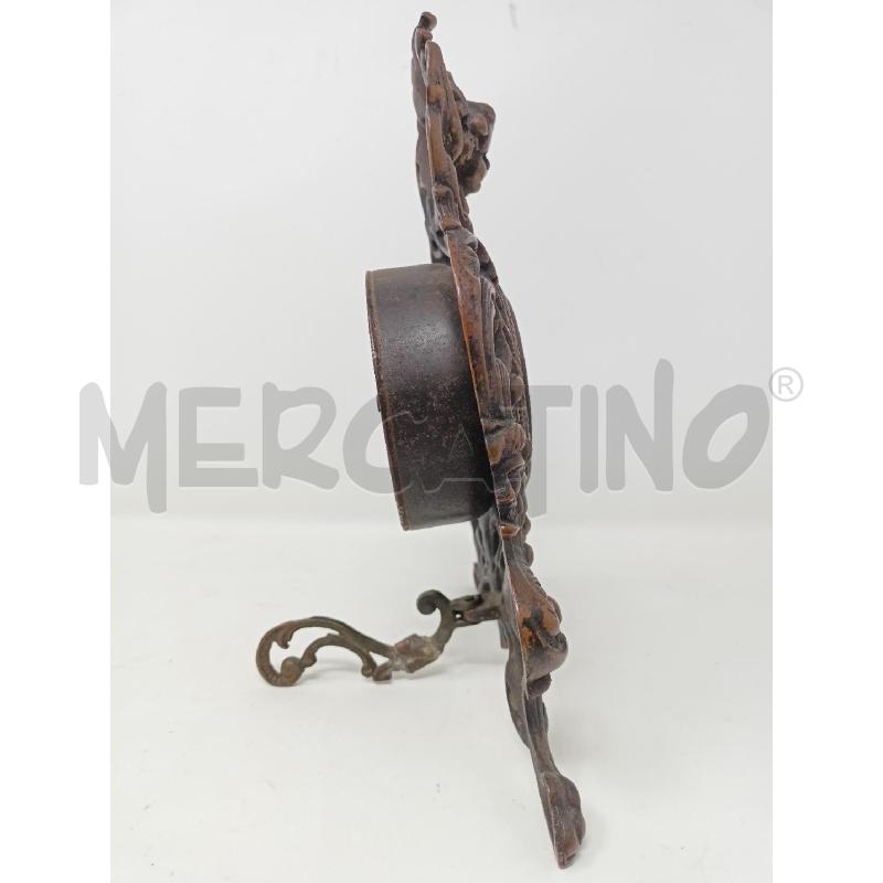 OROLOGIO DA TAVOLO BRONZO DEC PUTTO ANSA DA RIVEDERE  | Mercatino dell'Usato Roma re di roma 4