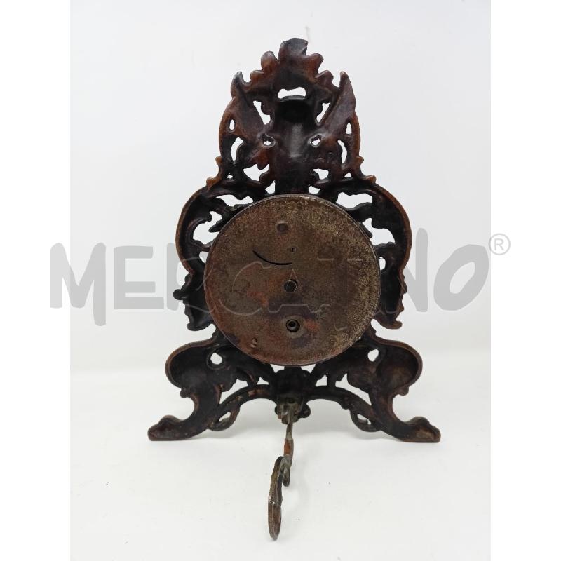 OROLOGIO DA TAVOLO BRONZO DEC PUTTO ANSA DA RIVEDERE  | Mercatino dell'Usato Roma re di roma 5