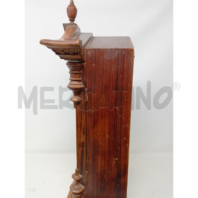 OROLOGIO DA TAVOLO PENDOLA LEGNO 2 SPIOVENTI  | Mercatino dell'Usato Roma re di roma 3