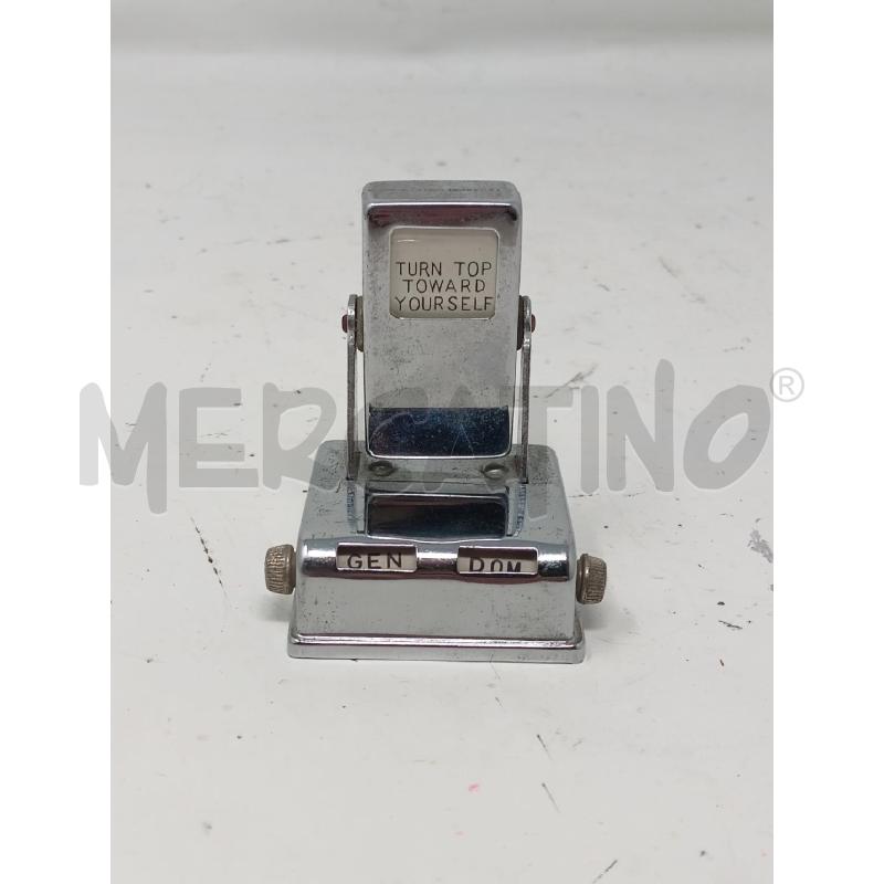 OROLOGIO DA TAVOLO PERPETUO VINTAGE STRUTT METALLO  | Mercatino dell'Usato Roma re di roma 1