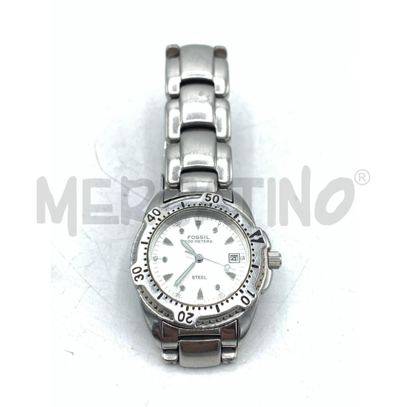 OROLOGIO FOSSIL 100 METERS SILVER | Mercatino dell'Usato Roma re di roma 1