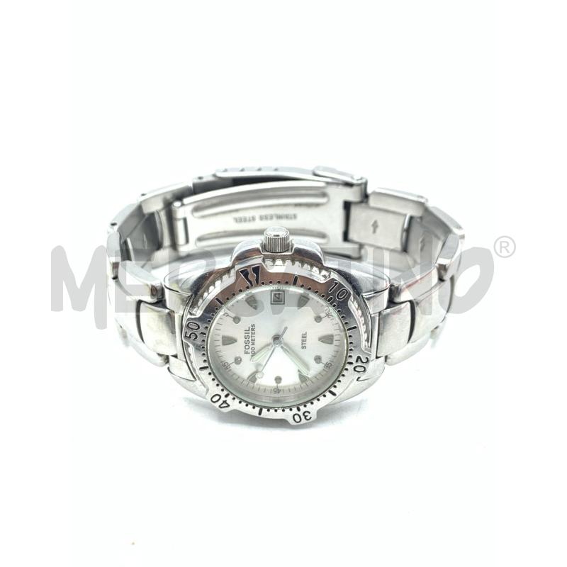 OROLOGIO FOSSIL 100 METERS SILVER | Mercatino dell'Usato Roma re di roma 5