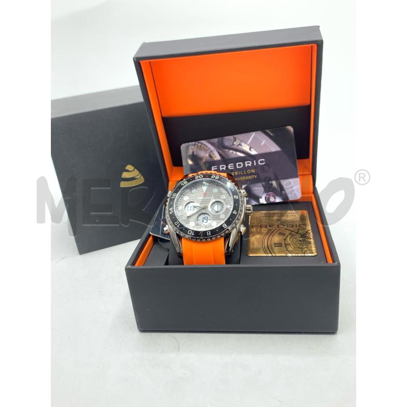 OROLOGIO FREDRIC ARANCIO FLUO | Mercatino dell'Usato Roma re di roma 1
