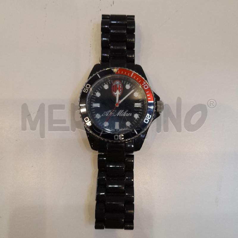 OROLOGIO HAUREX AC MILAN ACCIAIO NERO  | Mercatino dell'Usato Roma re di roma 1