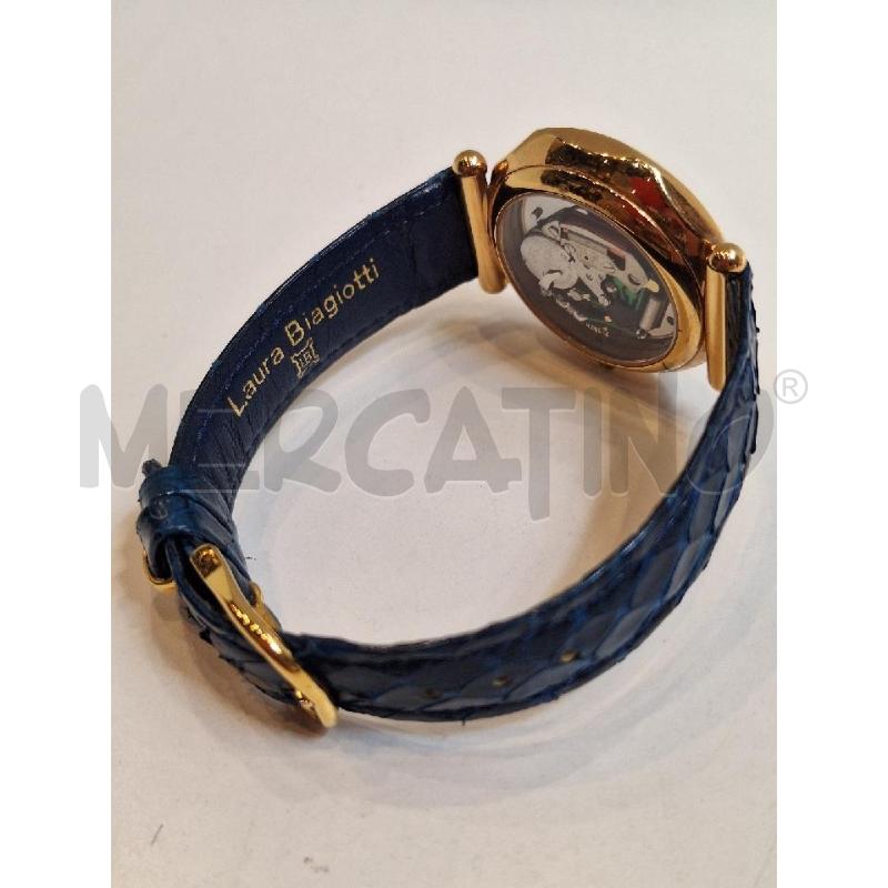 OROLOGIO LAURA BIAGIOTTI QUARZO CON PETALI FIORI NATURALI VINTAGE DA RIVEDERE | Mercatino dell'Usato Roma re di roma 2