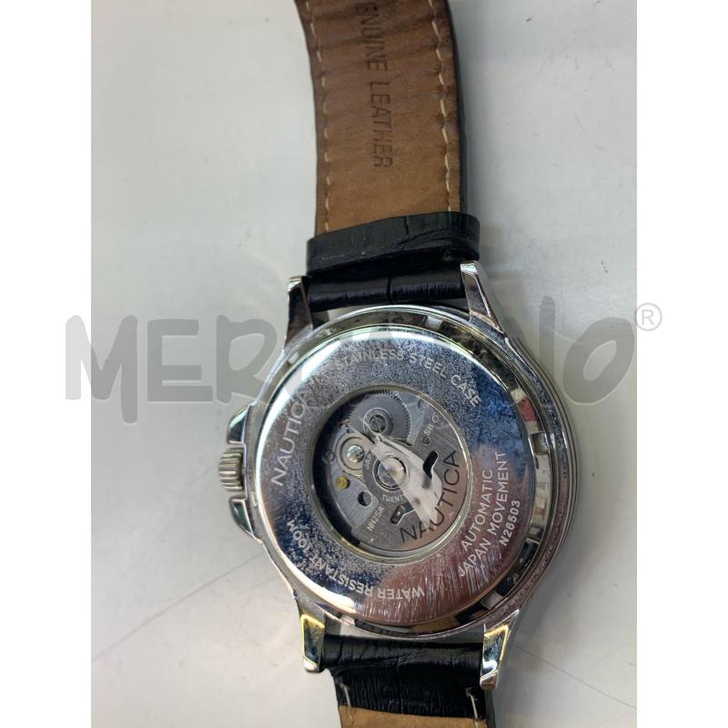 OROLOGIO NAUTICA A35509  NERO  | Mercatino dell'Usato Roma re di roma 3