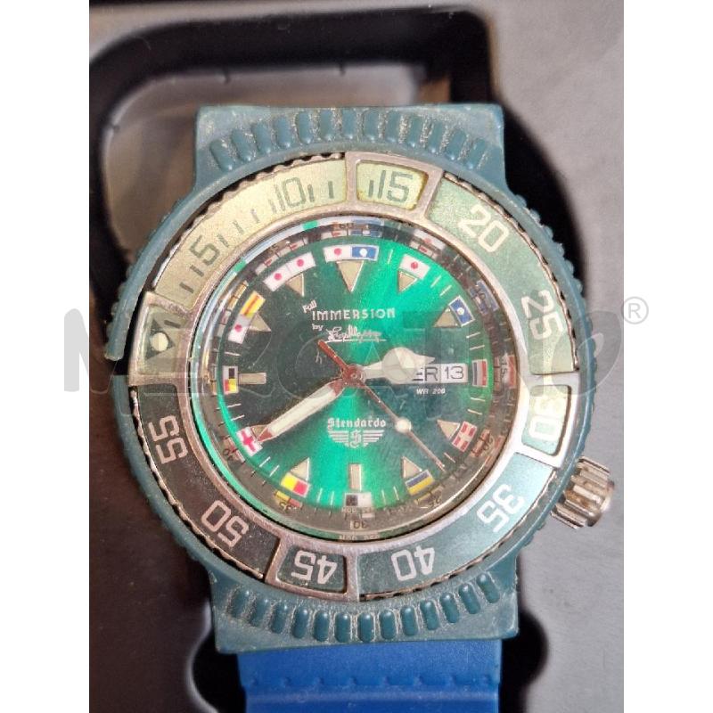 OROLOGIO OROLOGIO STENDARDO IMMERSION ENZO MAIORCA | Mercatino dell'Usato Roma re di roma 2