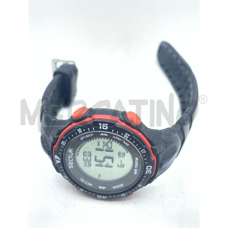 OROLOGIO SECTOR NERO DIGITALE SUBACQUEO | Mercatino dell'Usato Roma re di roma 3