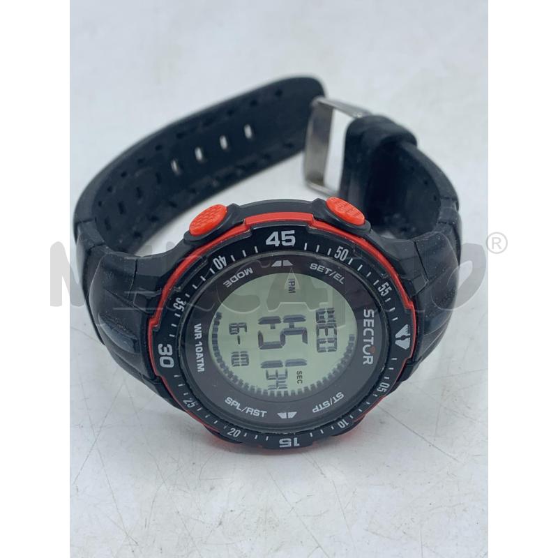 OROLOGIO SECTOR NERO DIGITALE SUBACQUEO | Mercatino dell'Usato Roma re di roma 4