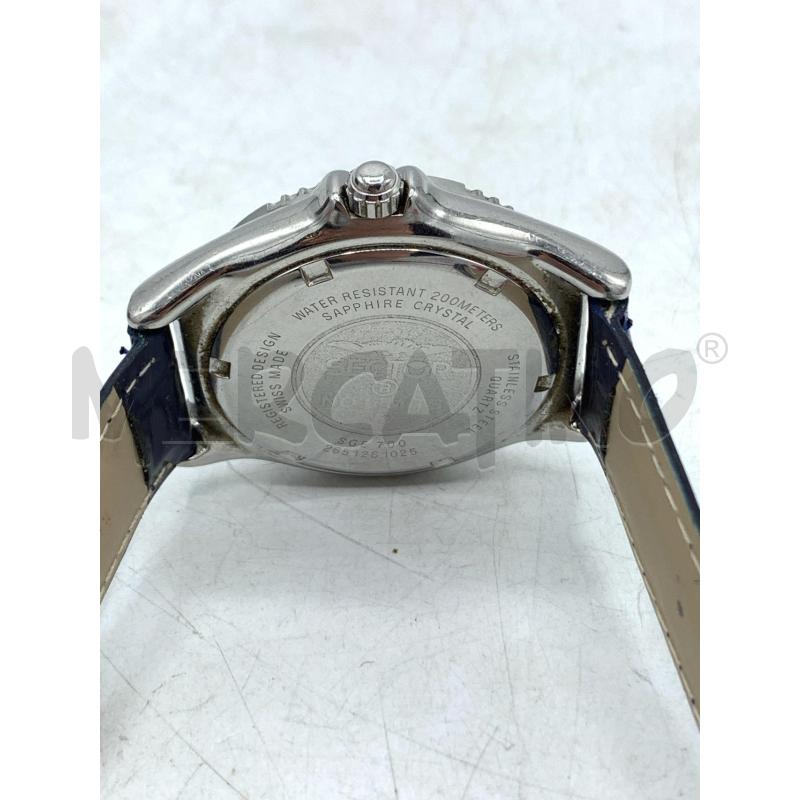 OROLOGIO SECTOR QUADRANTE BLU CINT BLU | Mercatino dell'Usato Roma re di roma 3