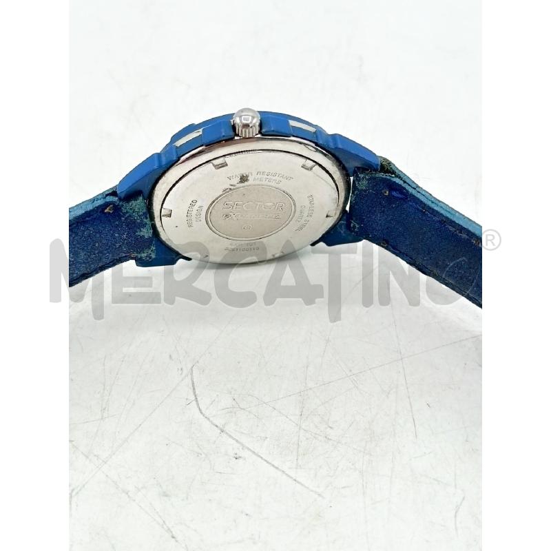 OROLOGIO SECTOR QUADR BLU CINTURINO ORIG | Mercatino dell'Usato Roma re di roma 3