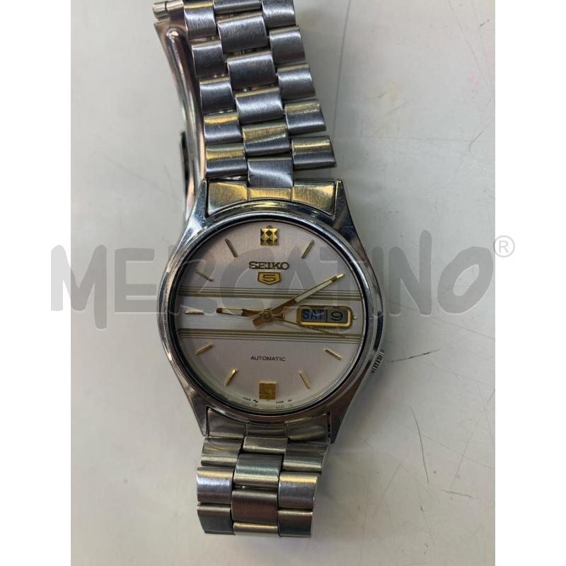 OROLOGIO SEIKO 5 AUTOMATIC DETT GOLD  | Mercatino dell'Usato Roma re di roma 4