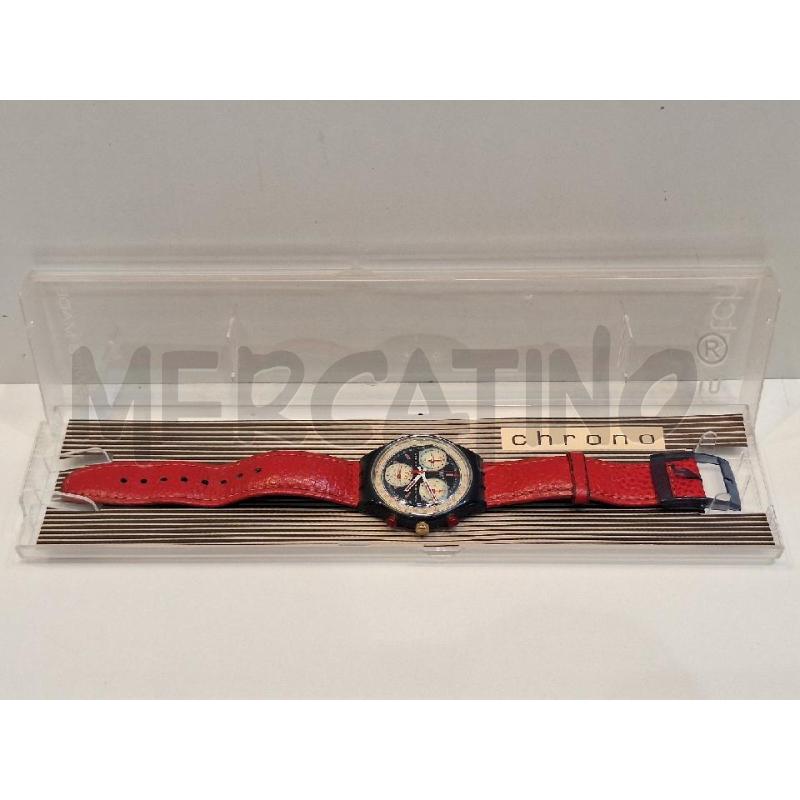 OROLOGIO SWATCH CHRONO 1996 RALLYE SCM403  | Mercatino dell'Usato Roma re di roma 1